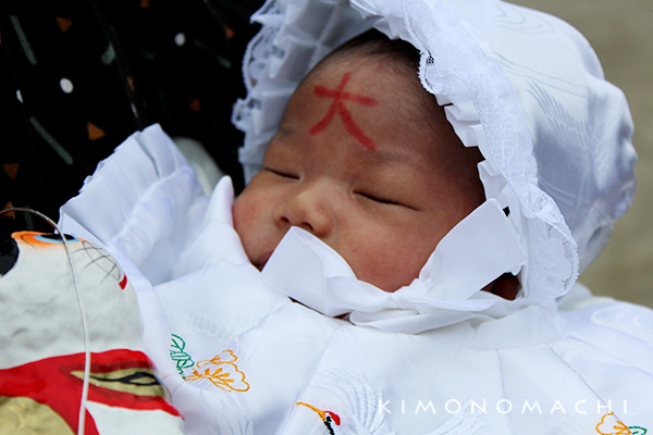 初宮参りの祝い着セット 女の子　祝い着　襦袢