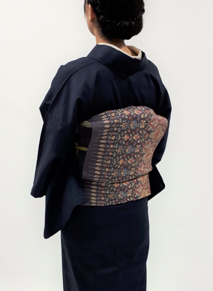 着物コーディネート6：イタノとヤマジの京袋帯七変化 | 京都きもの町 