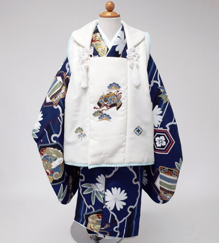 3歳男の子 おうちで簡単 七五三着物 被布セット の着付け方 動画あり 京都きもの町 Official 着物あれこれブログ