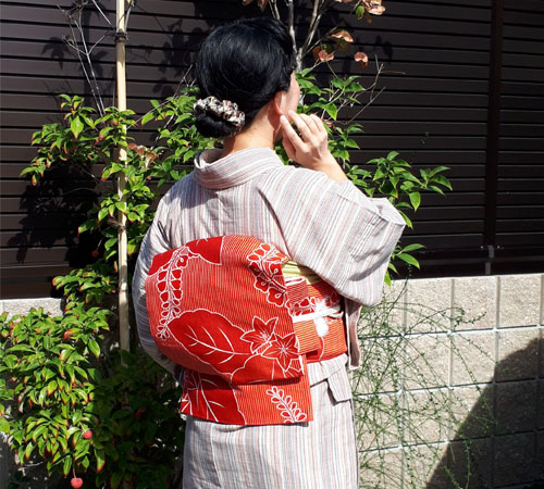 着物コーディネート17：スタッフKrの初冬のコーデ | 着物通販 京都  