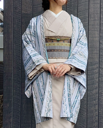 着物コーディネート98：スタッフKeiの新色の色無地コーデ | 着物通販  