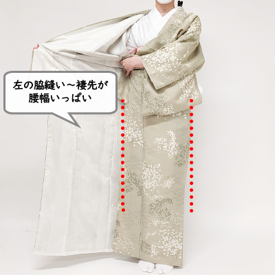 しつけ付き振り袖と帯のセットです。クリーニング前の写真出しています 